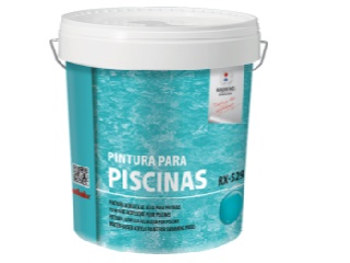 BAIXENS-  RX-529 Pintura para piscinas aguamarina15kg 